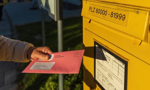 L’affranchissement pour une lettre destinée à la Banque Postale